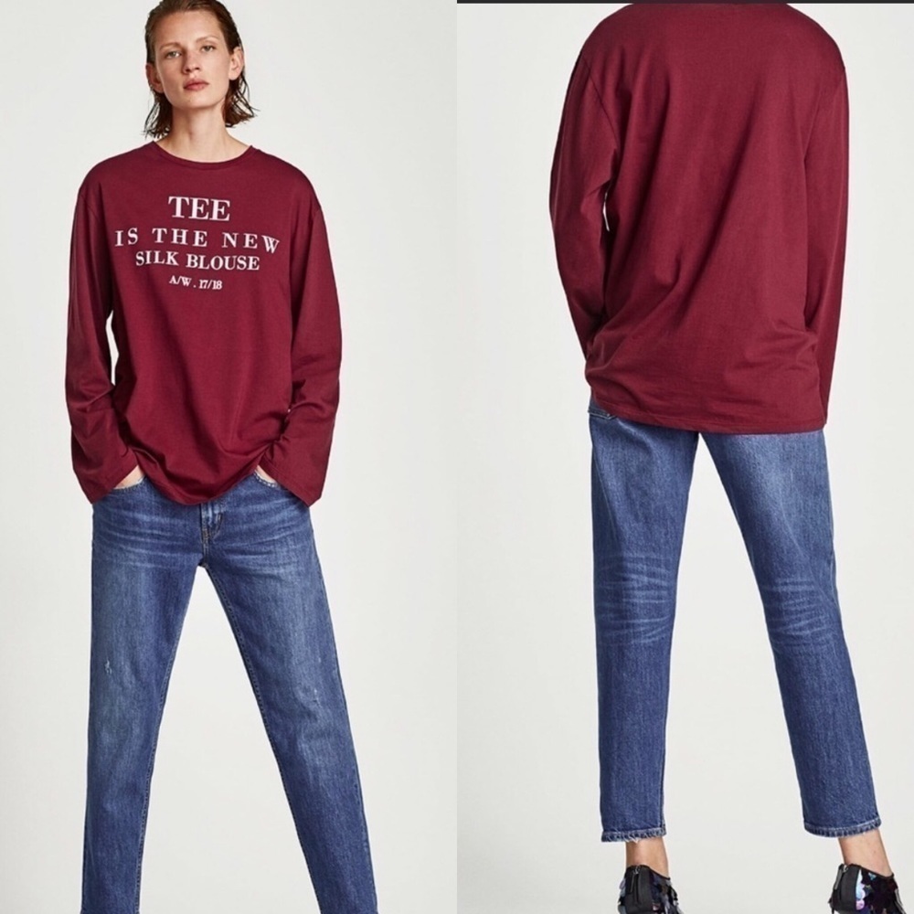 Zara Long Sleeve Tee